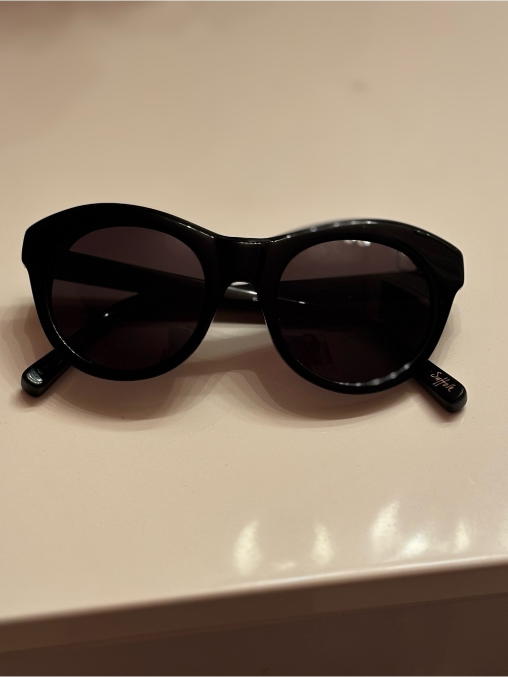 Elizabeth & James Black Women's Sunglasses - UV Protection